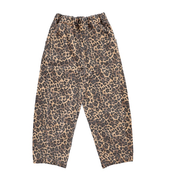 LE BON SHOPPE ARC PANTS IN LEOPARD SIZE SMALL - Picture 2 of 4